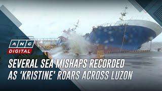 Several sea mishaps recorded as 'Kristine' roars across Luzon | ANC