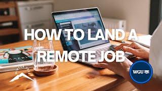 Career Quest: How to Land a Remote Job