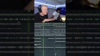 Making his FIRST sample beat ever... #beats #flstudio #producer #makingbeats #beatmaking