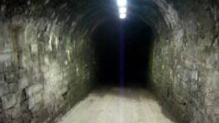 Spooky Dark Tunnel on to Beach uk