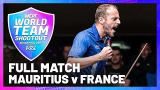 Mauritius v France | Quarter Finals | 2024 WEPF Mens World Team Shootout