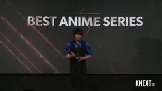 Aleks Le “Solo Leveling” | Best Anime Series Acceptance Speech | Astra Film & TV Awards