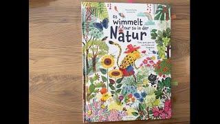 Es wimmelt nur so in der Natur Buch/ Sachbuch/ Kinderbuch/ Bilderbuch/ Entdecken/ Suchen/ Jahreszeit