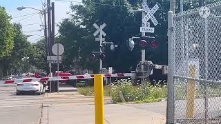 Railroad Crossing at Pacific Ave.