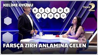 Farsça zırh anlamına gelen | Kelime Oyunu