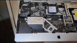 27" iMac Late 2009 A1312 Disassembly RAM SSD Hard Drive Upgrade LCD Screen Glass Replacement Repair