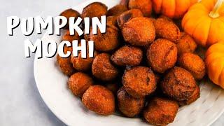 How to make pumpkin mochi, the perfect fall treat