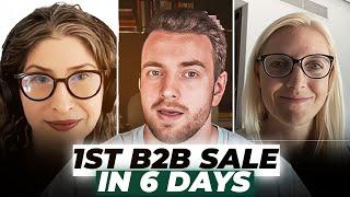 B2B SaaS Sale in 6 Days: How Jillian & Clarita Closed a Deal in Their First Week Inside SaaS Camp