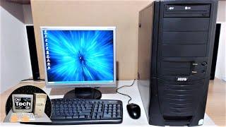 VERO PC GA-8I945PL-G PENTIUM D 830 GeForce 7300 LE Start Windows XP in the Year 2024 - Short Video