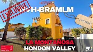 HVH-BRAMLM 240.000€ 3 bed 2 bath Villa with Pool and Under-build. Furnished, A/C + Central heating