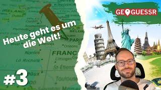 Lets Play GeoGuessr | #3 - Heute geht es um die ganze Welt!