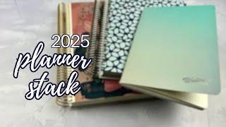 CURRENT PLANNER STACK | january 2025 | continuing to keep it simple!