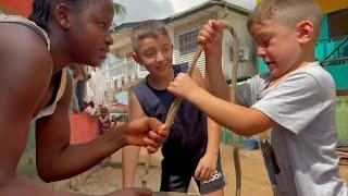 Magic in Liberia  Documentary for Kids  Africa for Kids