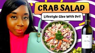 Make this Crab Salad at your next gathering. I'll tell you the recipe.