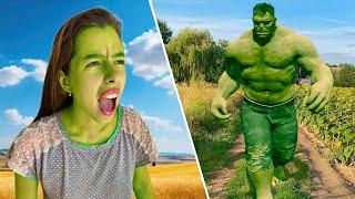 Hulk Transformation In Real Life !