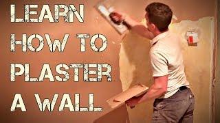 How To Plaster A Wall - Plastering For Beginners