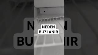 Buzdolabı Neden Buzlanır ve Buzları Eritmez?