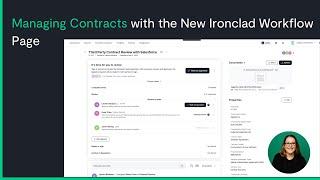 How to Manage Contracts with the New Workflow Page | Ironclad