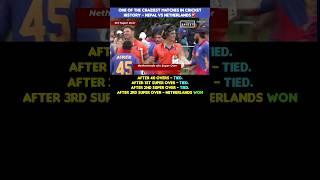 ONE OF THE CRAZIEST MATCHES IN CRICKET HISTORY - NEPAL VS NETHERLANDS #nepal #spotv #netherlands