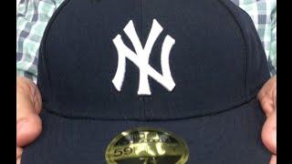 Yankees 'LOW-CROWN' GAME Fitted Hat by New Era