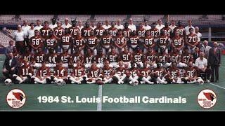 1984 St. Louis football Cardinals highlight film