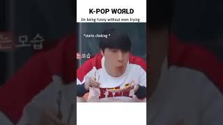Jin being funny without even trying 