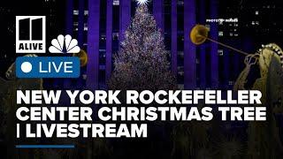 LIVE STREAM: Rockefeller Christmas tree in New York City