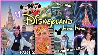 MAGICAL DISNEYLAND HONG KONG! (didn’t expect this) VLOG 2 | ThatQuirkyMiss