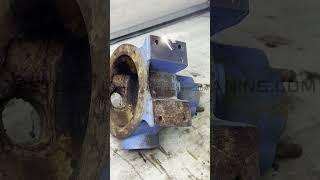 Restore Laser Cleaning Water Pump Rust, Primer and Paint Removal