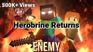  [AMV] Imagine Dragons - ENEMY *HEROBRINE RETURNS* (Minecraft Animation)