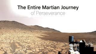 The Entire Martian Journey of Perseverance