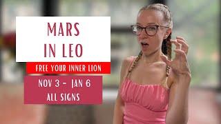 Are you ready for Mars Retrograde? MARS IN LEO. November 3rd 2024 - January 6th 2025. All Signs.