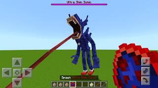 NEW Shin Sonic Tapes Mod ADDON UPDATE in MINECRAFT PE