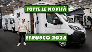 ECCO TUTTE LE NOVITA DI ETRUSCO AL SALONE DEL CAMPER 2025