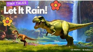 Let It Rain! | Dancing Dino Song | Fun Kids Dance & Sing-Along | Tiny Tales Kids TV