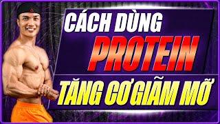 Bí Quyết Sử Dụng Protein Tăng Cơ Giảm Mỡ - Có Nên Dùng Protein Thực Vật Không