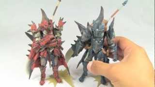 REVOLTECH AZURE RATHALOS HUNTER UNBOXING