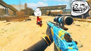 Acting like a BOT then POPPING OFF with a SNIPER (HILARIOUS)