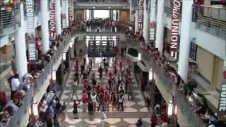 Hd flashmob centre commercial usa