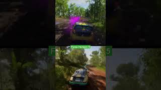 FH4 vs FH5 which 1 looks better ?  #gaming #shorts