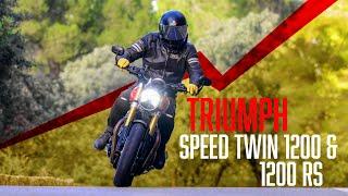 Test-Telegramm Triumph Speed Twin 1200 & RS – Klassische Kurvenfresser