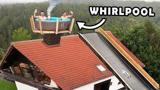 Wir bauen einen HOT TUB auf unseren SCHORNSTEIN