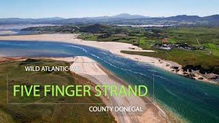 Five Finger Strand | Wild Atlantic Way | Co. Donegal | Ireland - DJI Air 2S Drone Video 4K