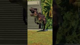 Tarbosaurus has the coolest roar! #jurassicworldevolution2 #jwe2 #jurassicworld