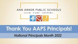 AAPS 2022 Principal Appreciation