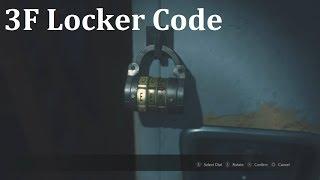 Resident Evil 2 Remake - 3F Locker Code