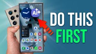 Galaxy S24 - First Things To Do! ( Tips & Tricks )