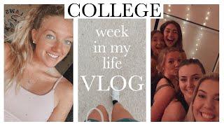 college week in my life: FIRST WEEK OF CLASSES 2020- BRYANT U (classes, covid test, friends, runs)