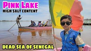 Pink Lake in AFRICA Senegal Dakar | African Tourism Senegalese Pink Lake | Lake Retba | Lac Rose