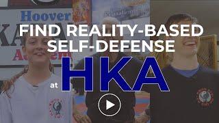 Find REALITY-BASED SELF-DEFENSE at Hoover Karate Academy